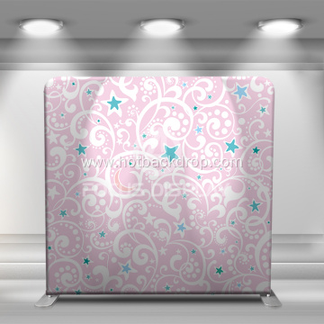 pink curtain straight fabric photography backdrop stand